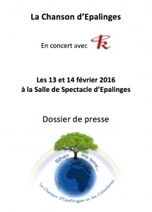 dossier de presse